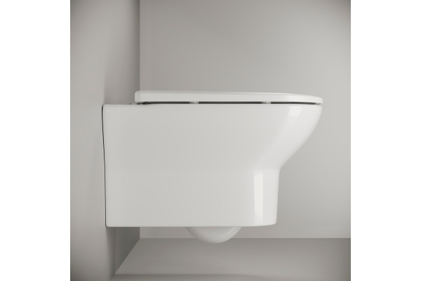 Унитаз подвесной Ceramica Nova Enjoy CN1104-B белый, прямоугольный, 36x50 см