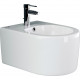 Биде подвесное Ceramica Nova Moments CN3004 цвет белый, овальное, 37x49 см