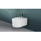 Биде подвесное Ceramica Nova Moments CN3004 цвет белый, овальное, 37x49 см
