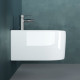 Биде подвесное Ceramica Nova Moments CN3004 цвет белый, овальное, 37x49 см