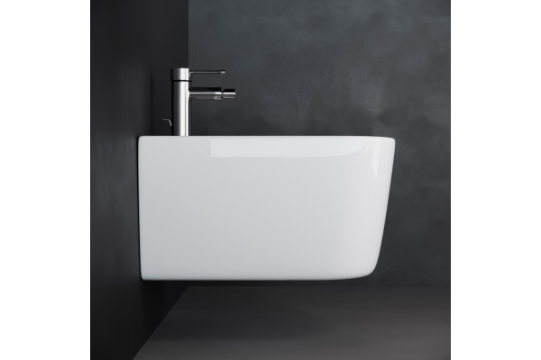Биде подвесное Ceramica Nova New Day CN3006 цвет белый, прямоугольное, 35x51 см