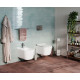 Биде подвесное Ceramica Nova New Day CN3006 цвет белый, прямоугольное, 35x51 см