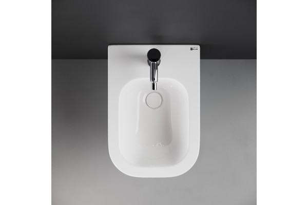 Биде подвесное Ceramica Nova New Day CN3006 цвет белый, прямоугольное, 35x51 см