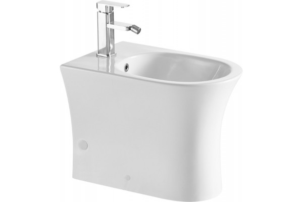 Биде напольное Ceramica Nova Star CN1906 цвет белый, овальное, 36x55 см
