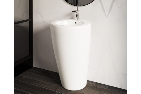 Раковина Ceramica Nova 850 CN1807 круглая, цвет белый