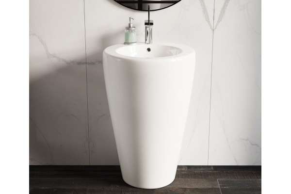 Раковина Ceramica Nova 850 CN1807 круглая, цвет белый