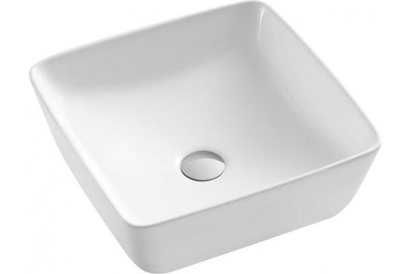 Рукомойник Ceramica Nova Form CN2002 квадратная, цвет белый, на столешницу