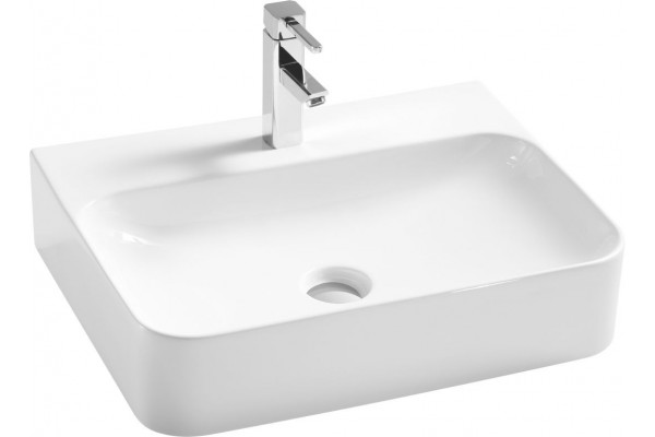 Раковина Ceramica Nova Aura CN2001 прямоугольная, цвет белый, на столешницу