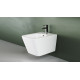 Биде подвесное Ceramica Nova Metric CN3008 цвет белый, прямоугольное, 34.5x51 см
