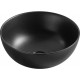 Рукомойник Ceramica Nova Element CN6004 круглая, цвет черный, на столешницу