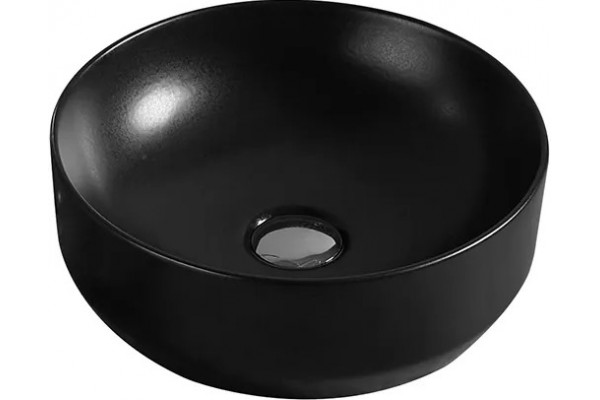 Рукомойник Ceramica Nova Element CN6007 круглая, цвет черный, на столешницу