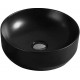 Рукомойник Ceramica Nova Element CN6007 круглая, цвет черный, на столешницу