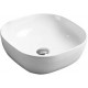 Рукомойник Ceramica Nova Element CN6010 квадратная, цвет белый, на столешницу