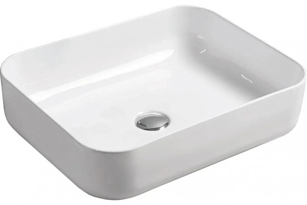 Раковина Ceramica Nova Element CN6011 прямоугольная, цвет белый, на столешницу