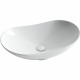 Раковина Ceramica Nova Element CN6015 овальная, цвет белый, на столешницу