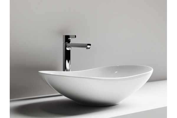 Раковина Ceramica Nova Element CN6015 овальная, цвет белый, на столешницу