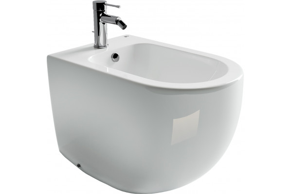 Биде напольное Ceramica Nova Metropol CN4005 цвет белый, овальное, 36.5x57 см