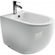 Биде напольное Ceramica Nova Metropol CN4005 цвет белый, овальное, 36.5x57 см