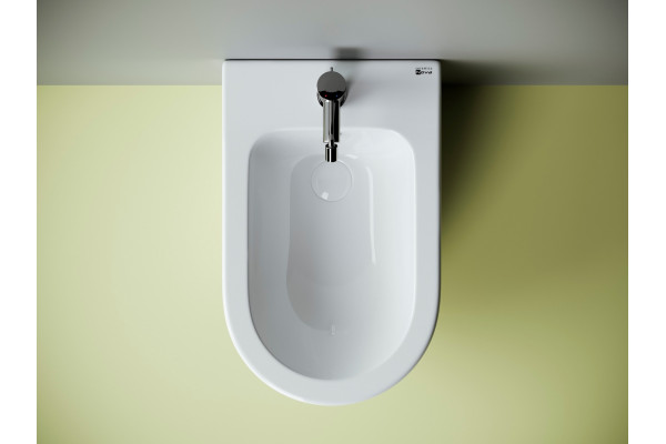 Биде напольное Ceramica Nova Metropol CN4005 цвет белый, овальное, 36.5x57 см