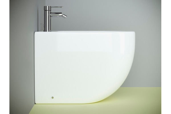 Биде напольное Ceramica Nova Metropol CN4005 цвет белый, овальное, 36.5x57 см