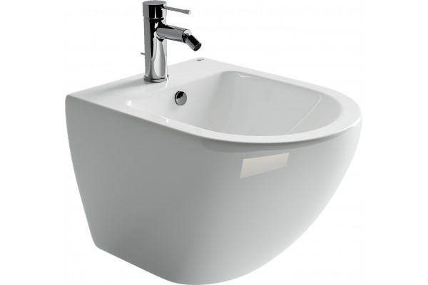 Биде подвесное Ceramica Nova Metropol CN4003 цвет белый, овальное, 36.5x49 см