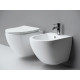 Биде подвесное Ceramica Nova Metropol CN4003 цвет белый, овальное, 36.5x49 см