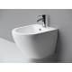 Биде подвесное Ceramica Nova Metropol CN4003 цвет белый, овальное, 36.5x49 см