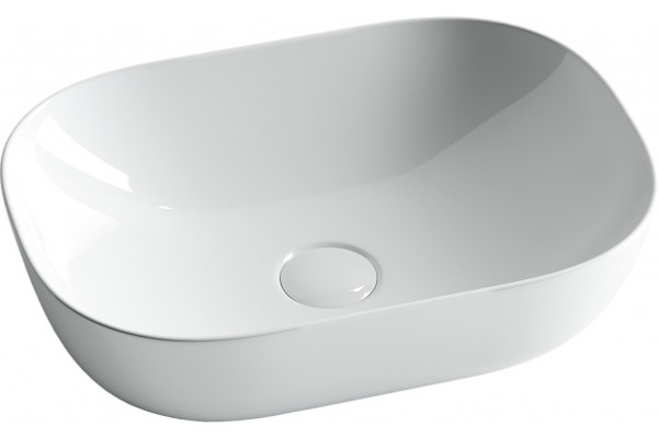 Рукомойник Ceramica Nova Element CN6009 прямоугольная, цвет белый, на столешницу