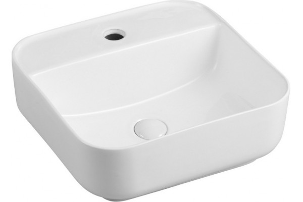 Рукомойник Ceramica Nova Element CN5014 квадратная, цвет белый, на столешницу