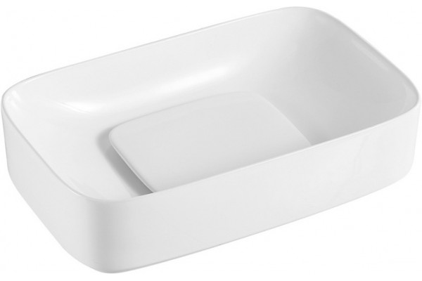 Раковина Ceramica Nova Element CN5021 прямоугольная, цвет белый, на столешницу