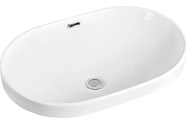 Раковина Ceramica Nova Element CN5020 овальная, цвет белый, на столешницу