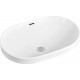 Раковина Ceramica Nova Element CN5020 овальная, цвет белый, на столешницу