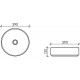 Рукомойник Ceramica Nova Element CN6022MC круглая, цвет коричневый