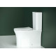 Унитаз-компакт Ceramica Nova Star CN1904 белый, овальный, 39x65 см