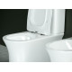 Унитаз-компакт Ceramica Nova Star CN1904 белый, овальный, 39x65 см