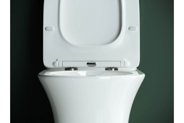 Унитаз-компакт Ceramica Nova Star CN1904 белый, овальный, 39x65 см