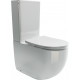 Унитаз-компакт Ceramica Nova Metropol CN4001 белый, овальный, 38.5x62 см