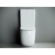 Унитаз-компакт Ceramica Nova Metropol CN4001 белый, овальный, 38.5x62 см