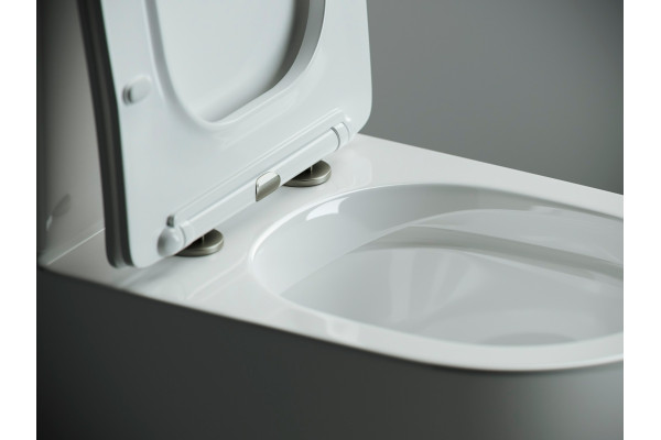 Унитаз-компакт Ceramica Nova Metropol CN4001 белый, овальный, 38.5x62 см