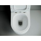Унитаз-компакт Ceramica Nova Metropol CN4001 белый, овальный, 38.5x62 см