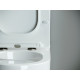 Унитаз-компакт Ceramica Nova Metropol CN4001 белый, овальный, 38.5x62 см