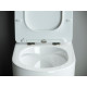 Унитаз-компакт Ceramica Nova Metropol CN4001 белый, овальный, 38.5x62 см