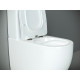 Унитаз-компакт Ceramica Nova Metropol CN4001 белый, овальный, 38.5x62 см