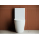 Унитаз-компакт Ceramica Nova Highlight Rimless CN1802 белый, овальный, 36x61 см