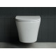 Унитаз подвесной Ceramica Nova Forma CN3011 белый, овальный, 37x48 см