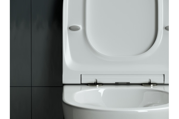 Унитаз подвесной Ceramica Nova Forma CN3011 белый, овальный, 37x48 см