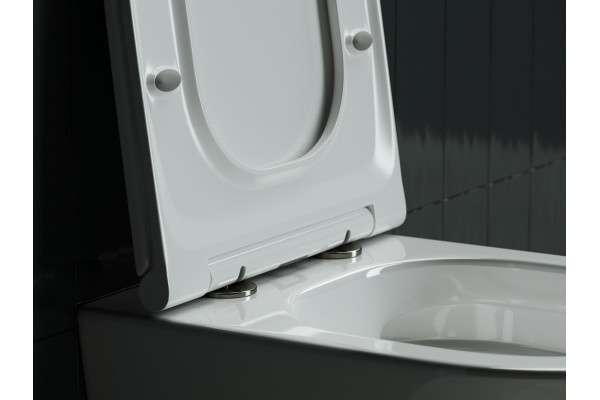 Унитаз подвесной Ceramica Nova Forma CN3011 белый, овальный, 37x48 см