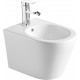 Биде подвесное Ceramica Nova Forma CN3012 цвет белый, овальное, 37x48 см