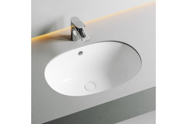 Раковина Ceramica Nova Element CN6044 овальная, цвет белый