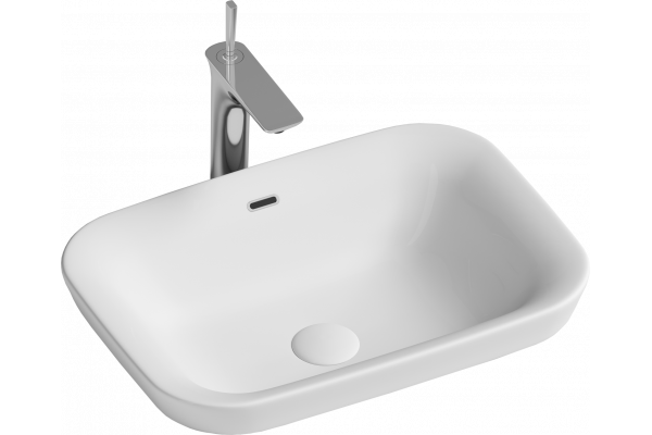 Раковина Ceramica Nova Element CN6041 прямоугольная, цвет белый